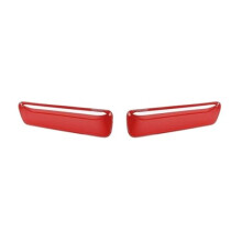 Red Door Handle Scratch Protector Set for Dodge Challenger 20152019, 2PCS Adhesive Cup Guards