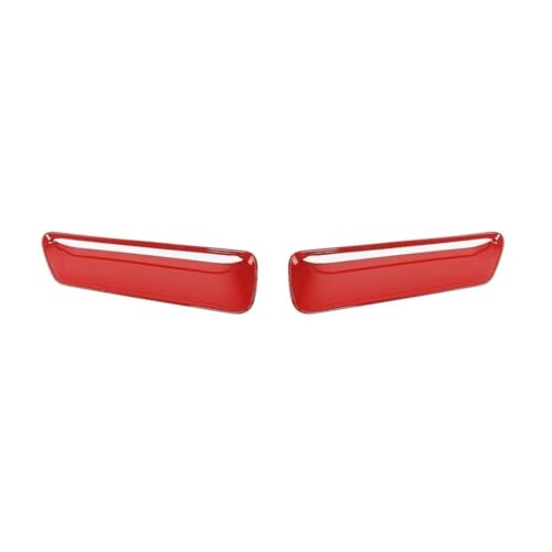 Red Door Handle Scratch Protector Set for Dodge Challenger 20152019, 2PCS Adhesive Cup Guards