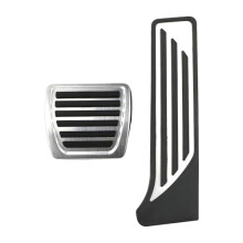 NonSlip Stainless Steel Car Pedal Covers Set for 20162023 SUV Gas and Brake Pedals