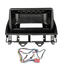 9 Inch Android Car Stereo Frame for Mazda 6 20042015, Carbon Fiber Finish, Seamless Dash Fit