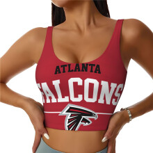 Falcons Damsportväst med navelexponering, T-shirt, Yoga, Löparlag
