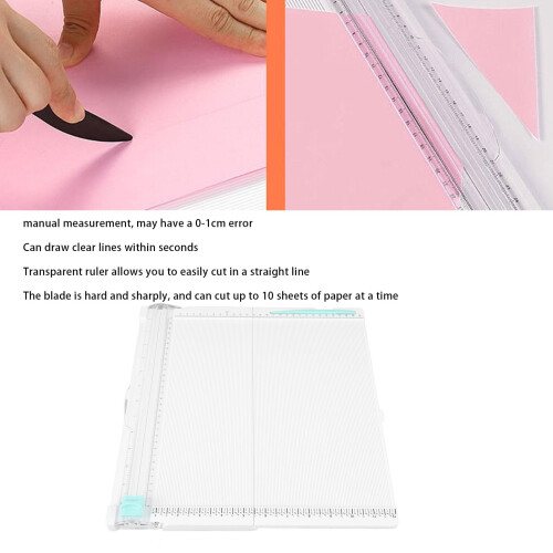 Paper Trimmer Scoring Board for Crafts, Precise Cuts and Scoring Accuracy for Card and Envelope Making 1