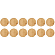 12 Pcs Pot Plants Indoor Pots Bonsai Tree Tray Wooden Pallets House