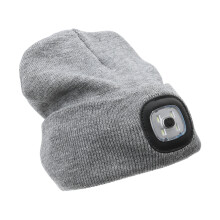 Lysande hatt justerbar LED-lampa USB-laddningsbar keps lyser nattmage