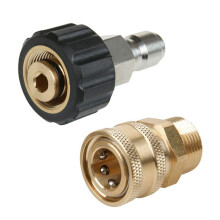 Brickadaptersats Snabbkopplingssats Metrisk M22 15mm 5000PSI Kopplingar