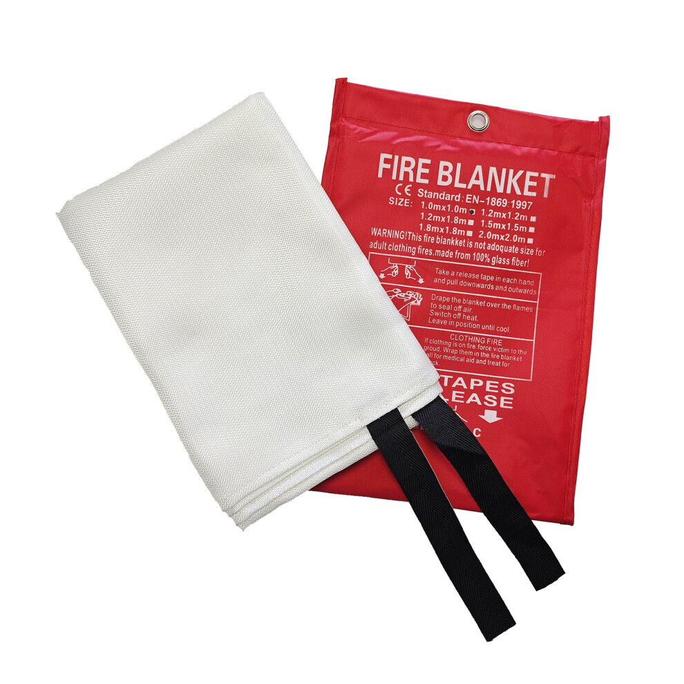 Fire Blanket For Kitchen And Home Safety, Fiberglass Emergency Fire Blanket For Quick Fire Suppression 9045646509433