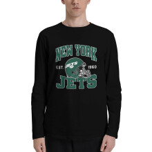 Léine T Muineál Babhta Muinchille Fada d'Fhir NY Jets Foireann Peile