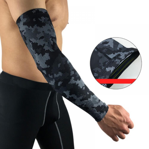Prettyui Cotiere Manșon Respirabil Parasolar Elastic Brațe Wrap