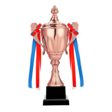 Cupa trofeului din cupru de 11,8 inch pentru competiții sportive de fotbal
