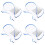 Portable mosquito net foldable medium size 1