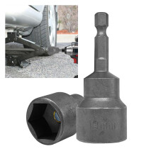 RV Scissor Jack Socket for Drill 1/4 Inch Hex Shank, Camper Trailer Jack Adapter 3/4 Inch, Quick Jack Operation 2PCS