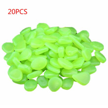 Winysin20Glow in Dark Pebbles Stone Home Garden Gangsti Akvarium