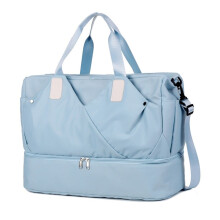 Large Travel Duffel Bag for Women with Shoe Compartment, Durable and Lightweight Weekender Gym Bag