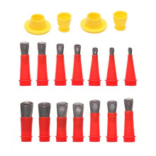 18 Piece Caulking Tool Set for Bathroom and Kitchen, Silicone Sealant Finishing Tools with Precise Application and Smooth Professional Finish
