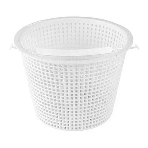 SP1070 Pool Skimmer Basket Replacement White S, Weighted Bottom Stability and Lockable Secure Design 1