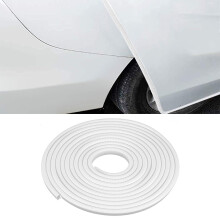 10M White U Shape Car Door Edge Protector Trim for Cupra LEON Ibiza, AntiScratch Weatherproof Rubber Guard