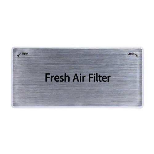 Replacement Refrigerator Air Filter Cover For Certain-silver