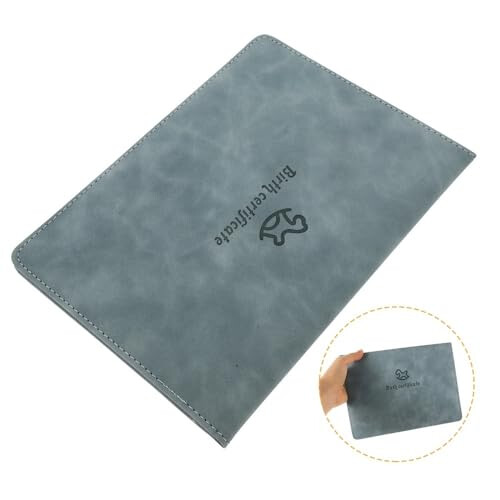 Document Organizer with Certificate Holder, Compact Storage Folder for Certificates and Photos 1