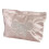 Pink Cosmetic Case Pearlescent Elegant Bowknot Accent Makeup-L 1