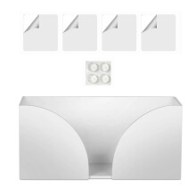Practical Paper Towel Rack Nonslip Kitchens Counter-White