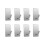 High Capacity Adhesive Holders for Bathroom Kitchen-Silver 1