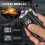 Electric Arc Lighter with Flashlight, Dual Arc Plasma, IP56 Waterproof USB TypeC Rechargeable for Camping 4