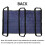 Patient Transfer Pad for Bedridden Seniors, Durable Polyester Sheet with Stable Support Design 4