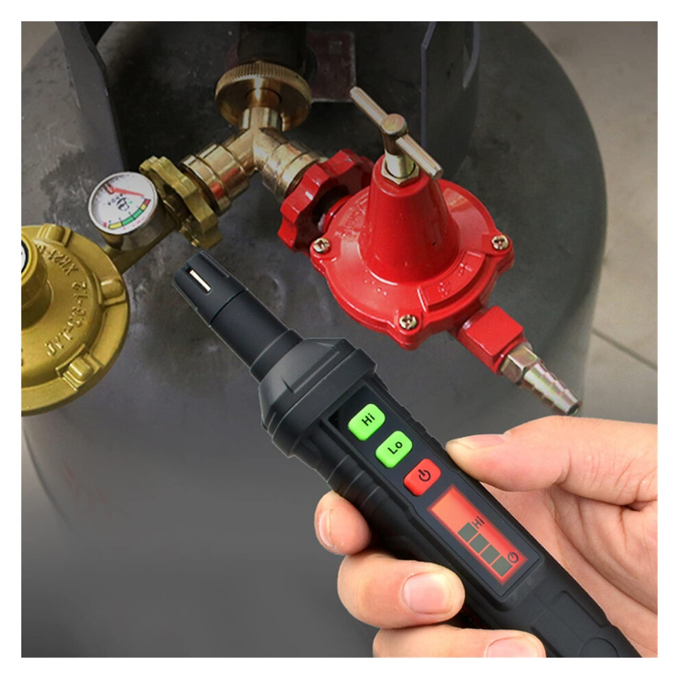 Gas Leak Detector Pen Type Ht61 With Visible Audible Alarm For Rapid Home Combustible Gas Detection 9351714720397