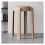 Stackable Plastic Office Stools Set of 2, Backless Ergonomic Comfort Seat, Waterproof Easy Clean 1