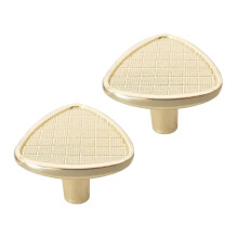 Modern Zinc Alloy Cabinet Handles 2 Pack Drawer Pulls for Kitchen Cupboard Furniture Door with Screws