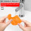 Retractable Burger Holder Set 4 Pack, Mess Reusable Hamburger Holder for BBQ and Grilling 4