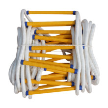 16ft Emergency Fire Escape Ladder for Home Window Evacuation, Sturdy Rope Construction, Reusable Safety Solution