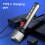 COB3-kilde LED-lys med USB-C-lading og grep 5