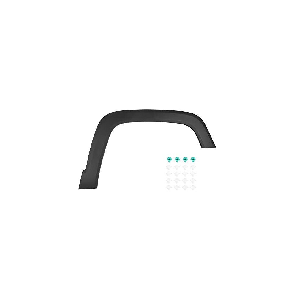 Front Right Fender Flare For Jeep Renegade 20152021, Impactresistant Paint Protection Wheel Arch Trim 9351714735858