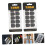 Carbon Fiber Mobile Gaming Finger Sleeves 2 Pack, SweatResistant Touchscreen Covers for PUBG 3