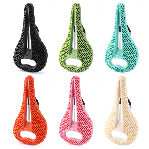 Coussins d'impression 3D pour selles de vélos de route,-Blanc 1
