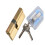 Euro Cylinder Lock 95mm AntiTheft Brass Door Lock Cylinder, AntiDrill Security Core, Easy Replacement 1