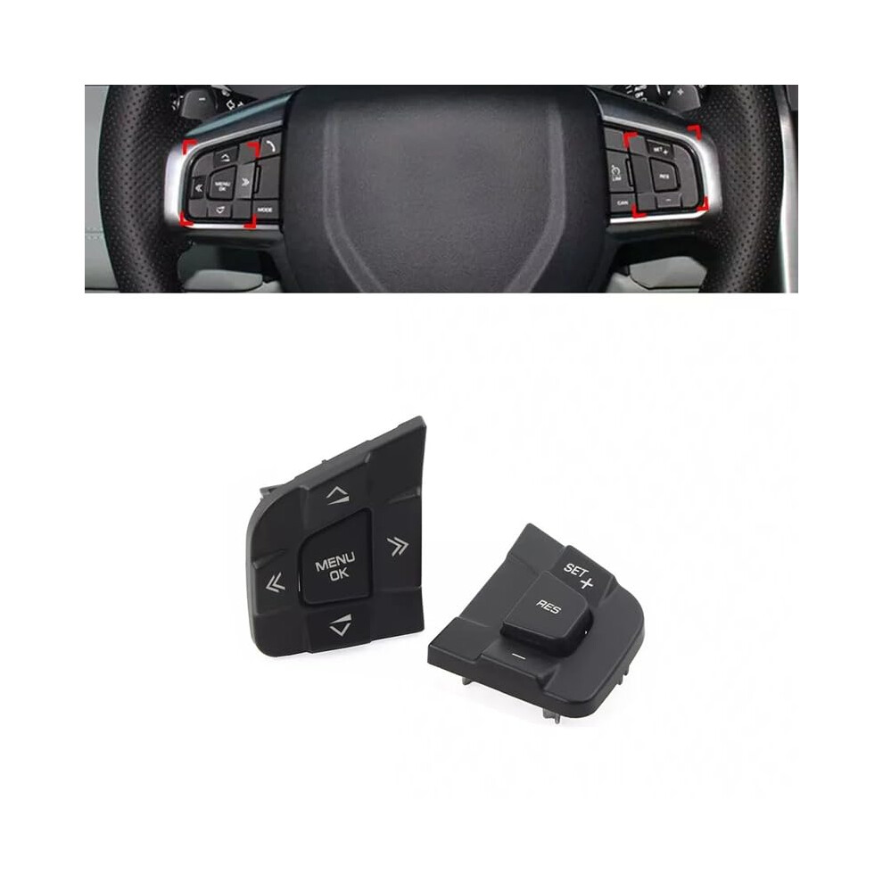Steering Wheel Control Switch Right Side For Land Rover Discovery Sport Jaguar Xe Xf 20152019 Black 9045646526584
