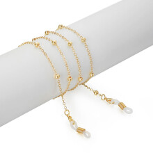 Adjustable Metal Eyeglass Chain for Women, Lightweight Glasses Holder Necklace with Fashion Style