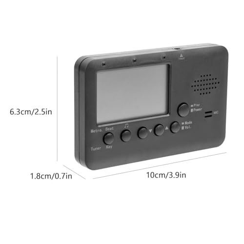 Clip On Tuner for Wind Instruments with Accurate Pitch Detection, Quick Response and Universal Compatibility 1