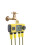 Digital Water Timer 4 Outlet Garden Irrigation Controller with Smart Rain Sensor and Automatic Water Saving NPT Connection 4