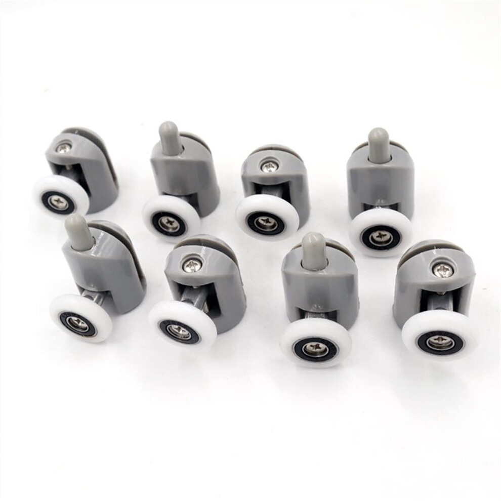 Shower Door Rollers 25Mm Set 8Pcs Replacement Wheels For Sliding Curved Doors Smooth Sliding Motion 9351714721868
