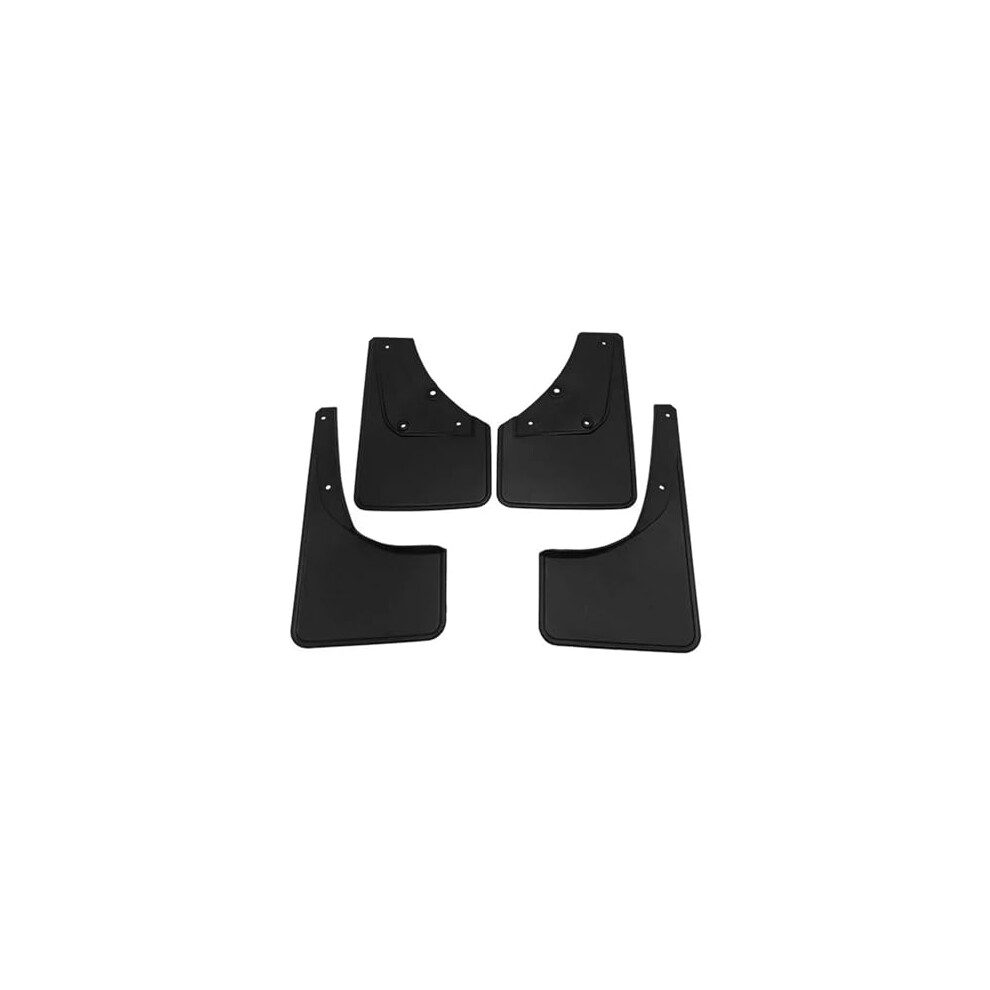Car Mud Flaps For Suzuki Jimny 2019Â2023, Fender Splash Guards Set Front Rear, Weather Resistant, Quick NoâDrill Installation Black 9045646527024