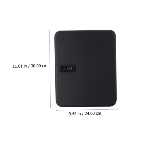 28 Slot Key Lock Box with Secure Code Lock, Wall Mounted Key Cabinet for Property Management 2