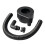 100L Slim Water Butt Kit with Stand & Diverter  Black 2