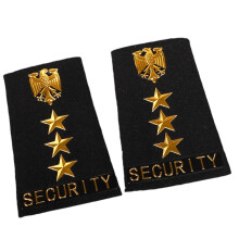 Dekorative Nähen Tuch Epaulette Sicherheit Uniform Schulter-A