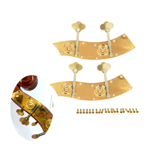 Double Metal Gear Tuning Key Pegs Replacement Guitar Machine 1
