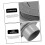 2pcs Round RV Air Vent Covers for Efficient Airflow, Easy Install Louvered Protective Design, Deep Gray 4