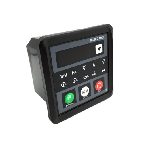 DC20D MKII Generator Control Module USB Programmable Genset Controller Panel with PC Connection Color DC20D 1