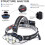 40000lm Waterproof Powerful Headlamp - USB Rechargeable Headlamp 2